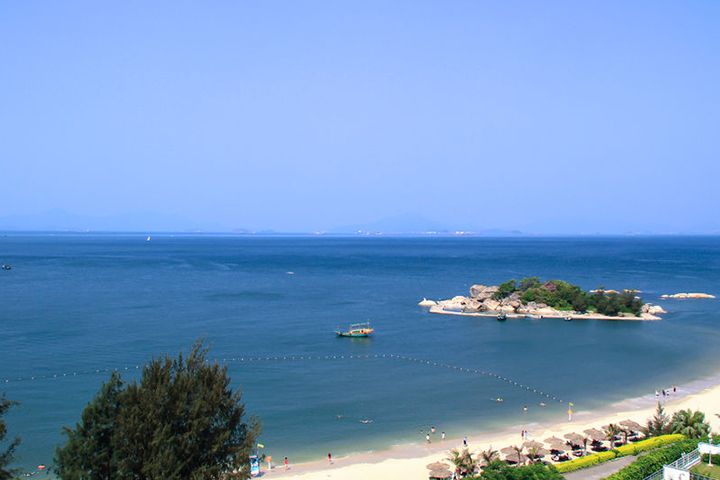 巽寮湾-【海滩直通车】惠州巽寮湾2/3天＊入住凤池岛晴朗公寓度假酒店＊公共沙滩＊早餐＊等待确认＜海景房＞