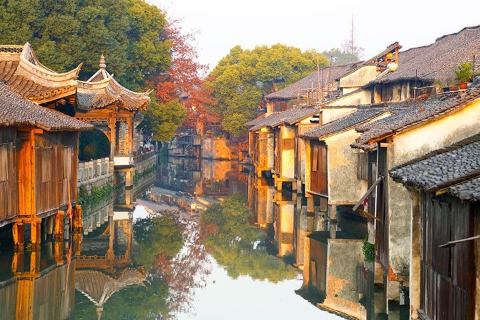 【典·美景】上海双飞、南京、杭州6天＊同里古镇＊乌镇东栅＊杭州西湖＊杭州茶香宴＊龙坞茶园旅拍＊湛江往返