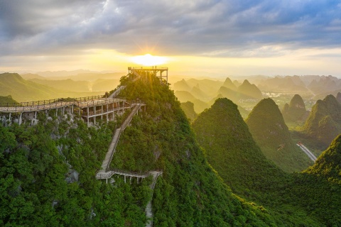 阳朔天空之境图片